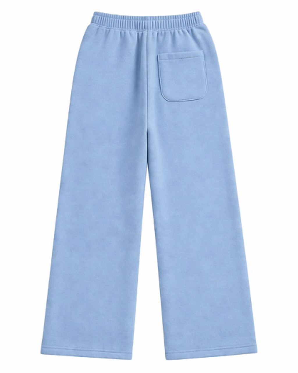 Carolina Blue Oversized Logo Sweats — back
