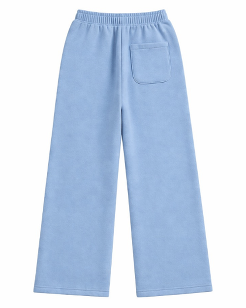 Carolina Blue Oversized Logo Sweats — back