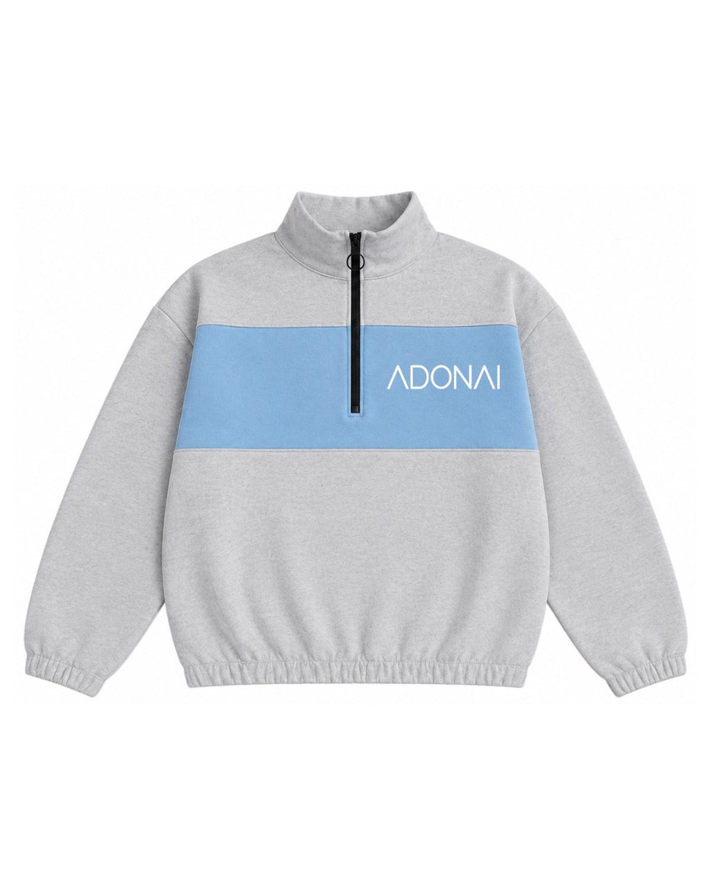 Carolina Blue Block Quarter Zip