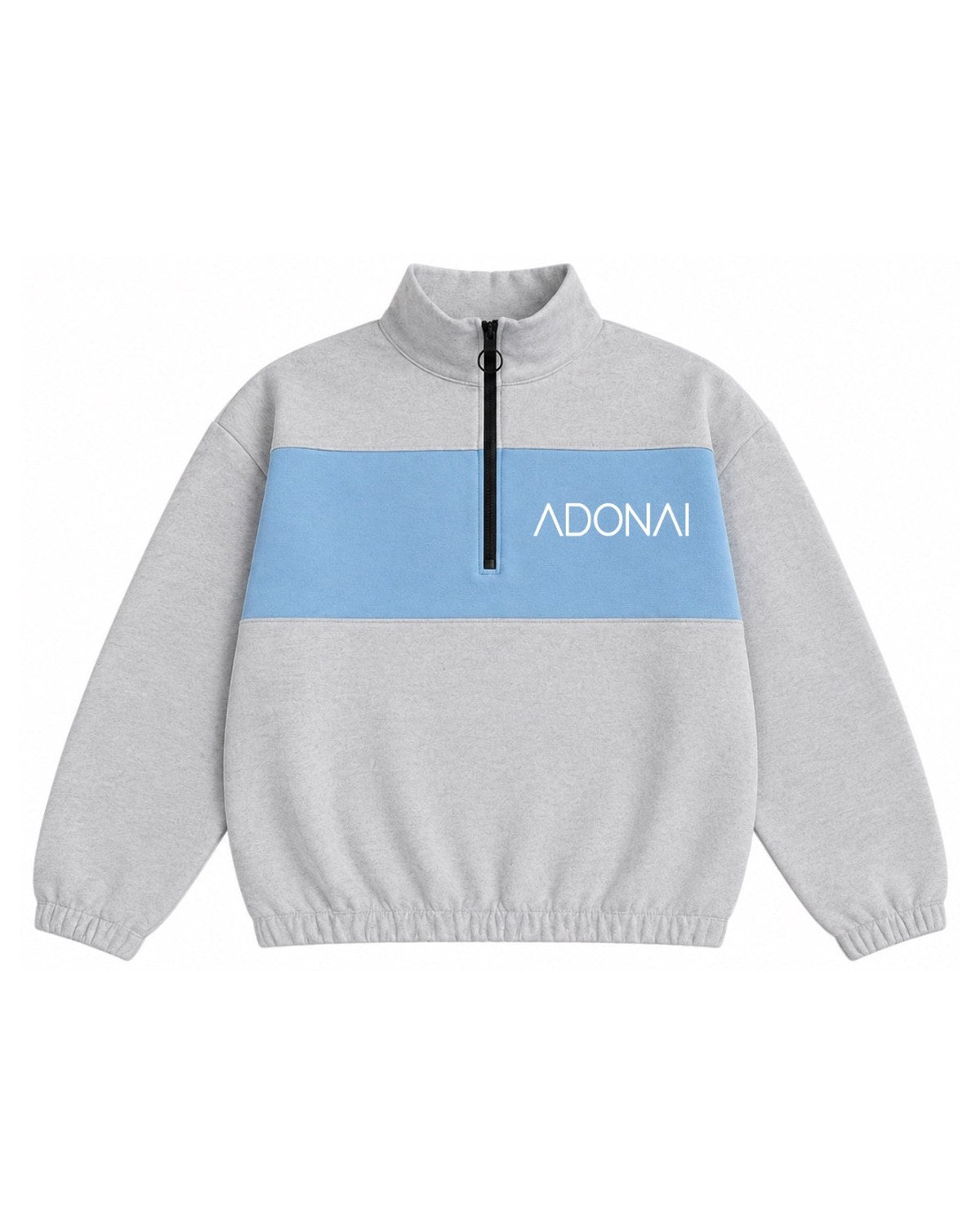 Carolina Blue Block Quarter Zip