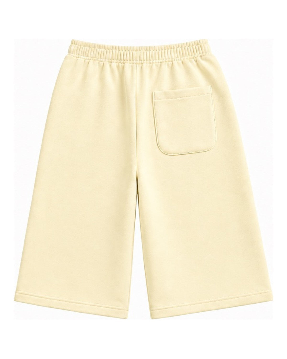Yellow Bird Capri Shorts — back